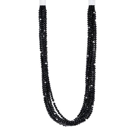 10 Strand Faceted Spinel Beaded Necklace