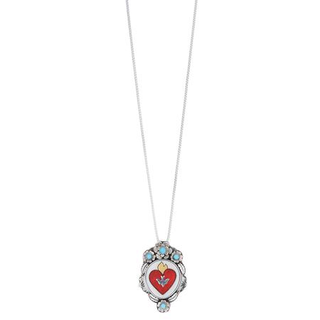 Sacred Heart Pendant Necklaces