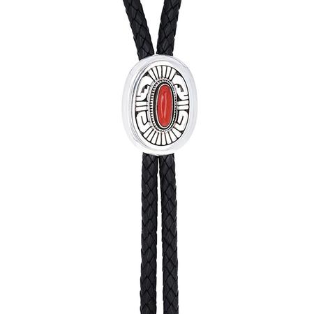 Coral Ketoh Bolo Tie