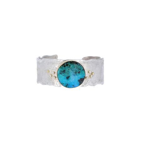 Boulder Opal with Diamonds Cuff