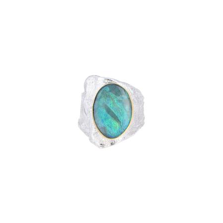 Boulder Opal Ring