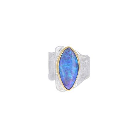 Boulder Opal Ring