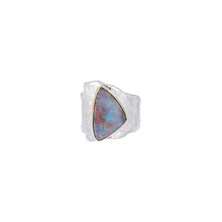 Boulder Opal Ring