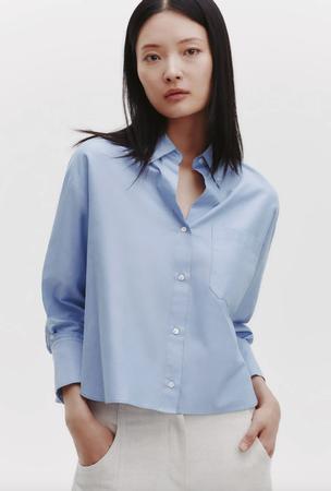 J.D. Shirt in Oxford Cotton Shirting 