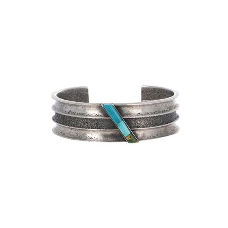 Turquoise Channel Inlay Cuff