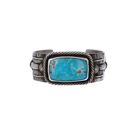 Turquoise Double Arrow Cuff