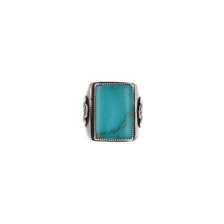 Royston Turquoise Square Ring