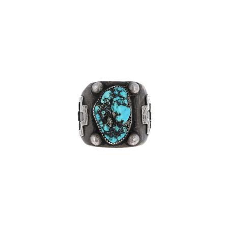 Kingman Turquoise Nugget Ring