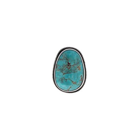 Tyrone Turquoise Oval Ring