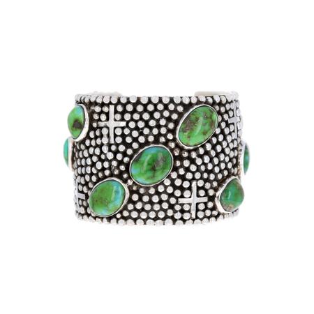 Sonoran Turquoise Dot Cuff