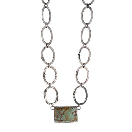 Royston Turquoise Link Necklace