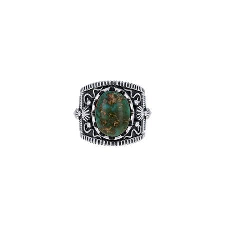 Royston Turquoise Stamped Ring